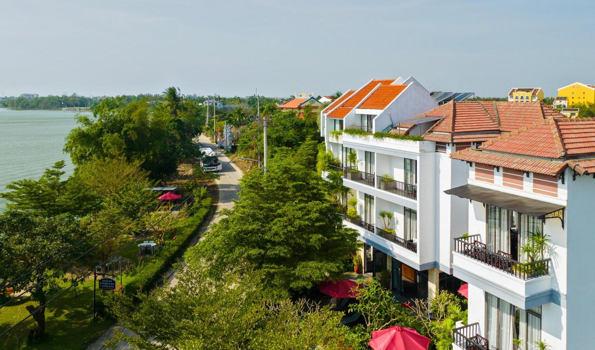 Serene Riverside Hotel Hoi An Exterior photo